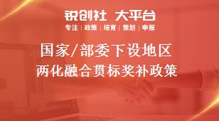 國家/部委下設(shè)地區(qū)兩化融合貫標(biāo)獎補政策