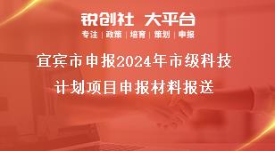 宜賓市申報(bào)2024年市級科技計(jì)劃項(xiàng)目申報(bào)材料報(bào)送獎(jiǎng)補(bǔ)政策